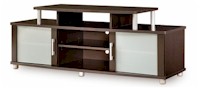 SouthShore Furniture City Life TV Stand in Chocolate