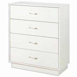 SouthShore Logik 4 Drawer Chest in White