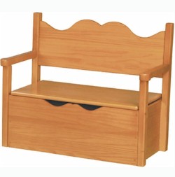 Bench Toy Box by Little Colorado