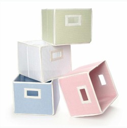 Folding Nursery Baskets by Badger Basket